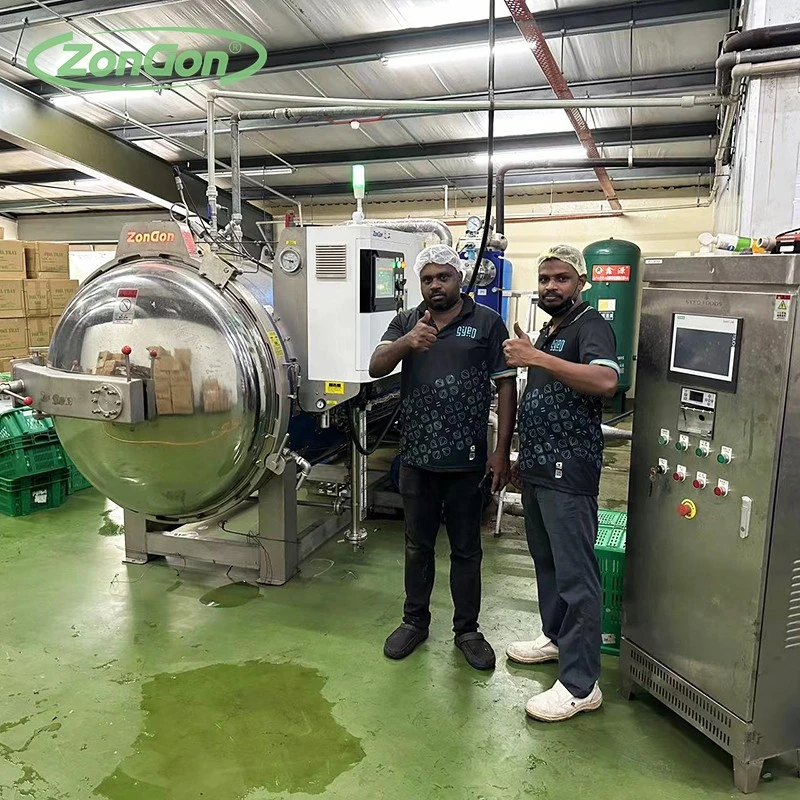 rotary type water spray retort 1