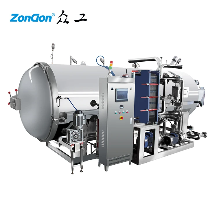 Rotary Type Water Spray Retort